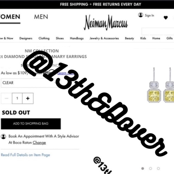 14k 5ct Canary Earrings - Picture 9 of 11